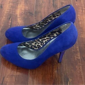 G by Guess Blue Stiletto Heels
